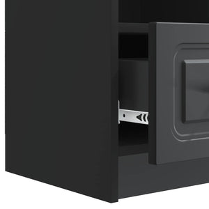 Ντουλάπι TV Μαύρο 102 x 34,5 x 47 εκ Επεξεργασμένο Ξύλο - Pakobazaar