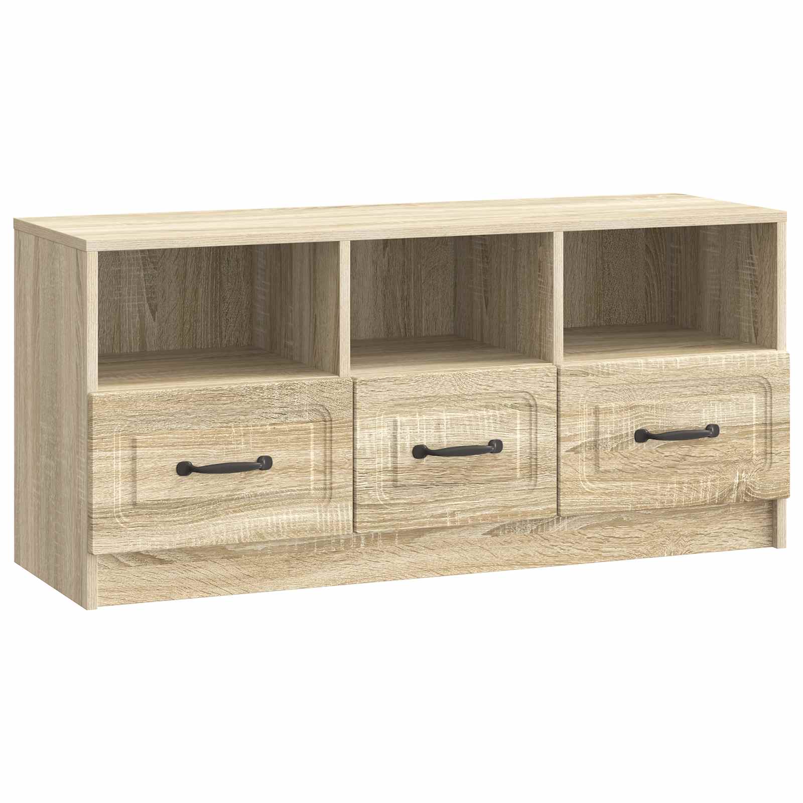 Ντουλάπι TV Sonoma Δρυς 102 x 34,5 x 47 εκ Επεξεργασμένο Ξύλο - Pakobazaar