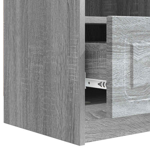 Ντουλάπι TV Γκρι Sonoma 102 x 34,5 x 47 εκ Επεξεργασμένο Ξύλο - Pakobazaar