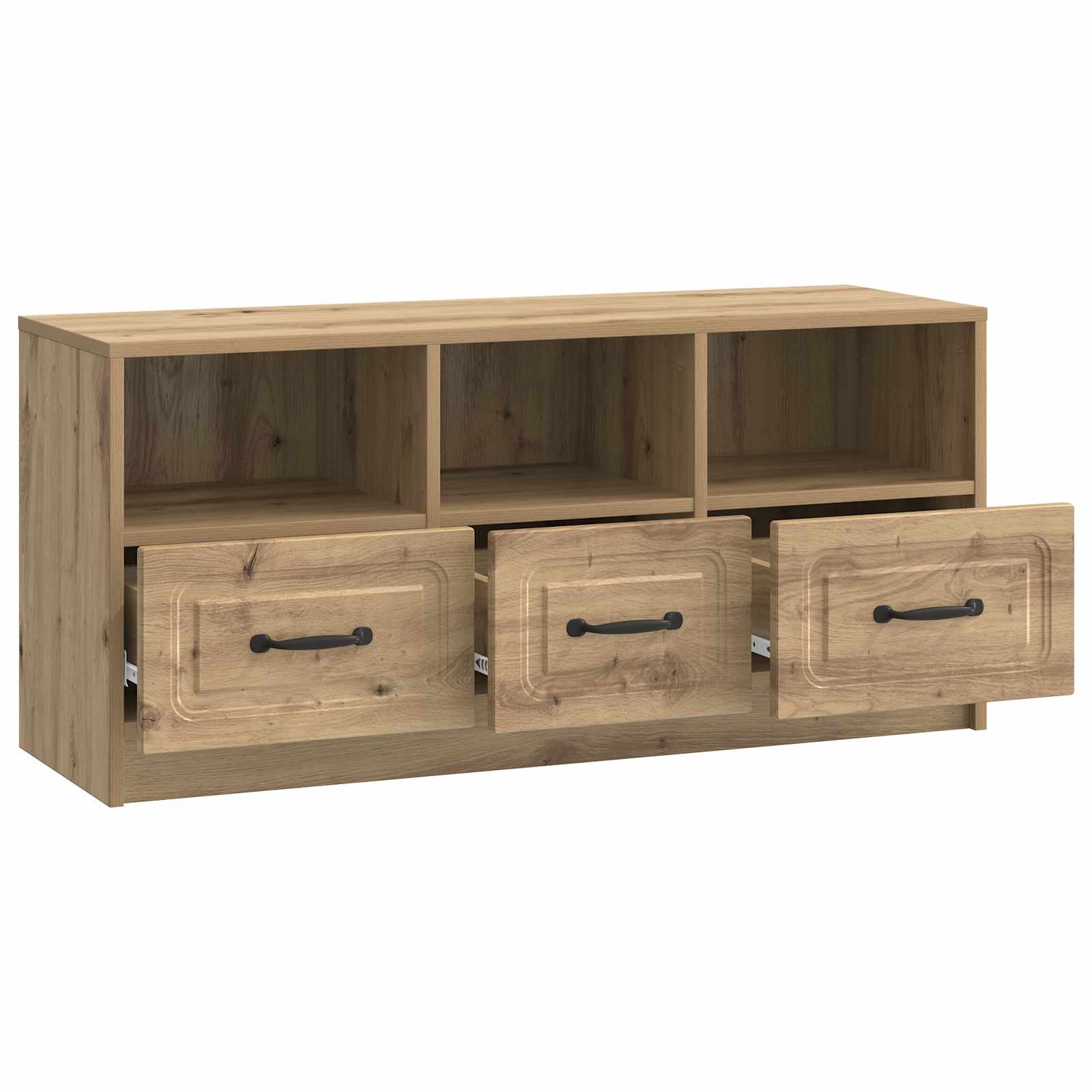 Ντουλάπι TV Artisan Δρυς 102 x 34,5 x 47 εκ Επεξεργασμένο Ξύλο - Pakobazaar
