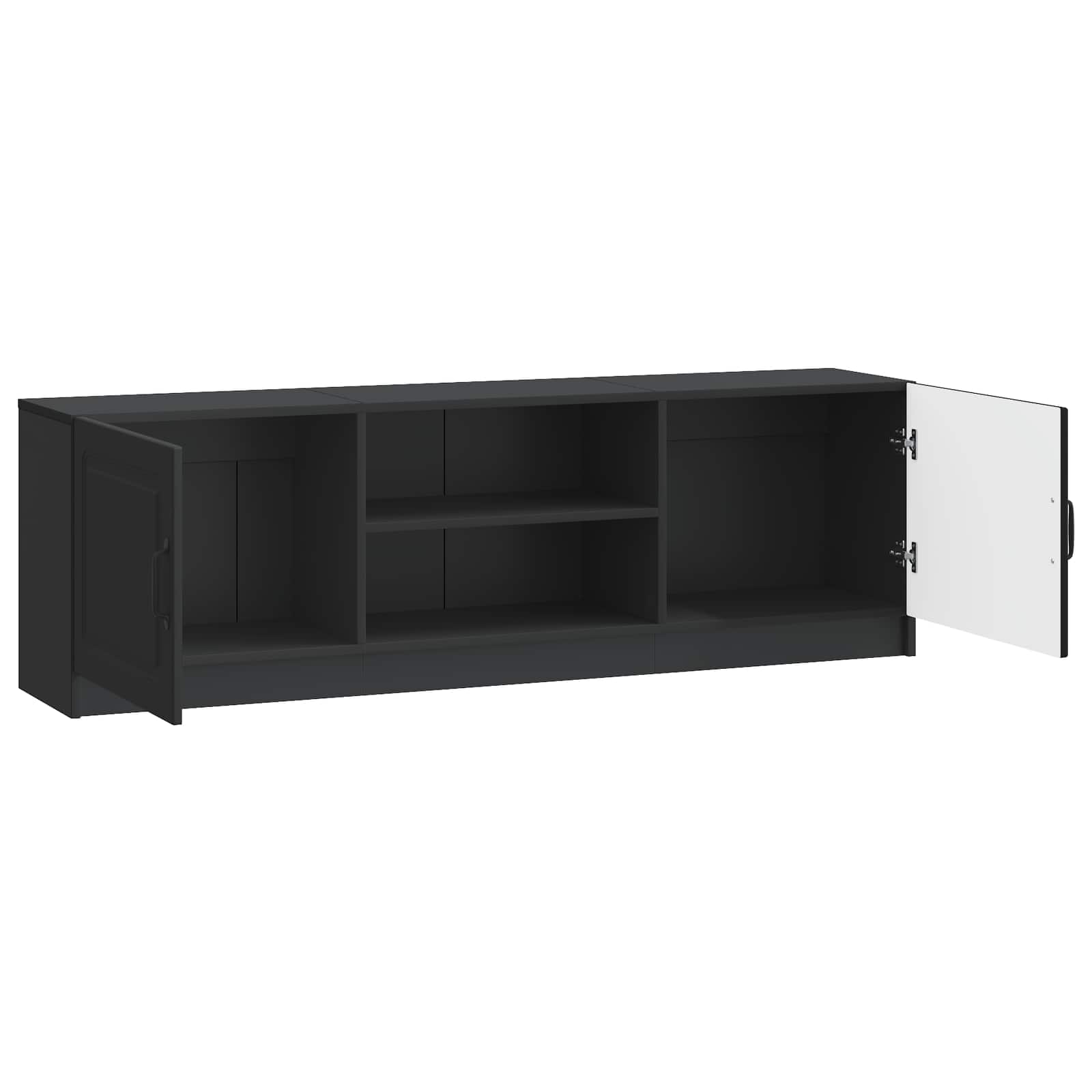 Ντουλάπι TV Μαύρο 150 x 31 x 47 εκ Επεξεργασμένο Ξύλο - Pakobazaar