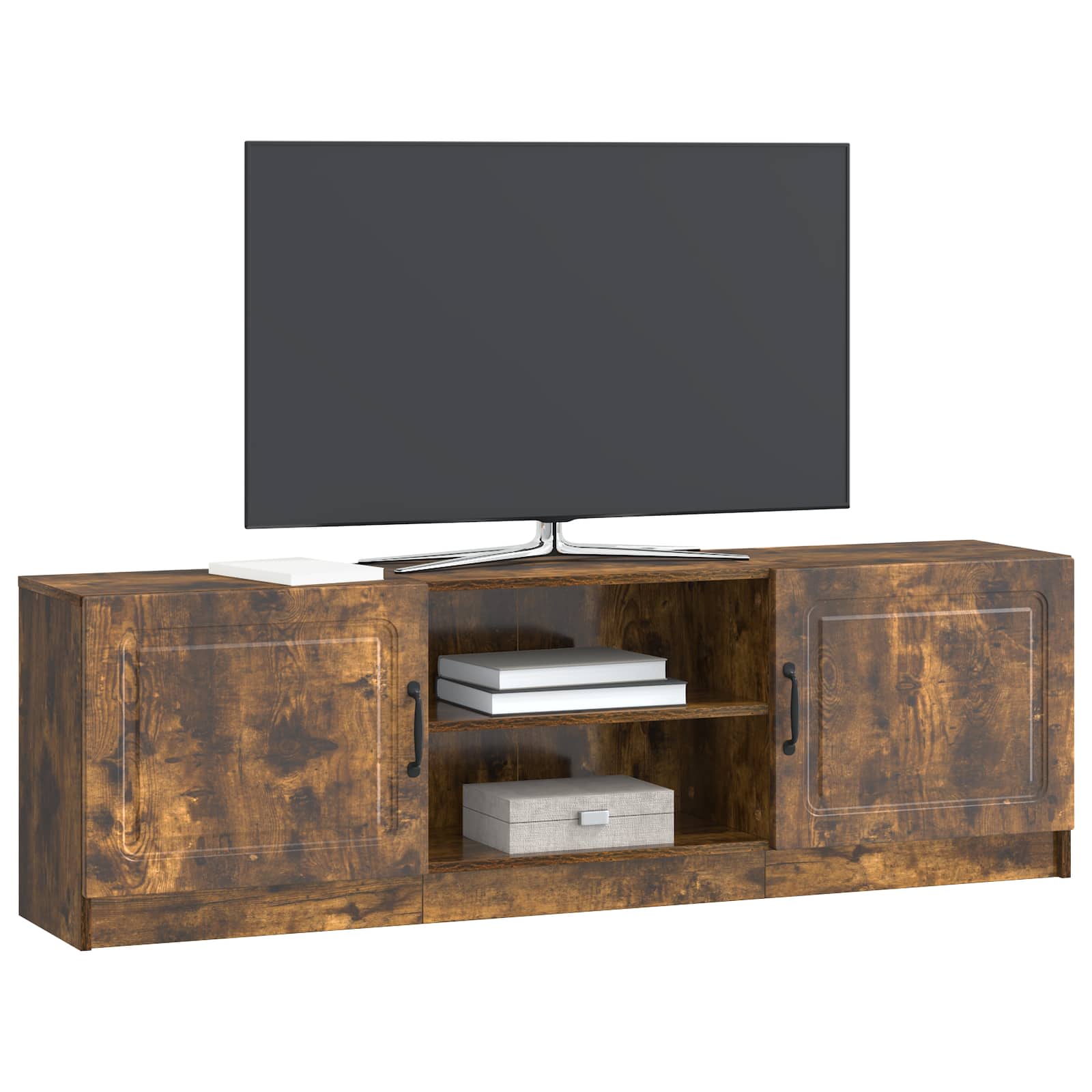 Ντουλάπι TV Καπνισμένο Ξύλο Δρυός 150 x 31 x 47 εκ - Pakobazaar