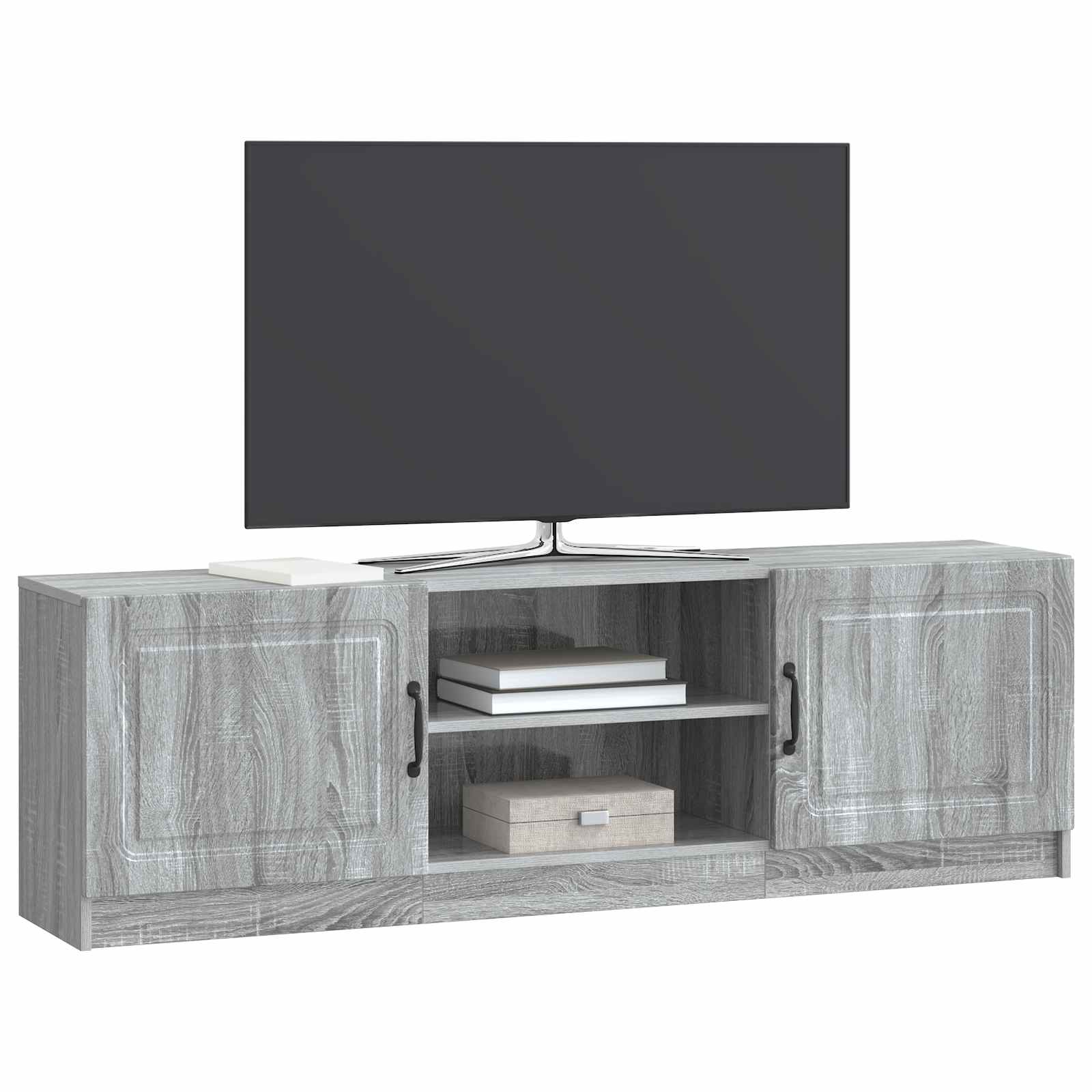 Ντουλάπι TV Γκρι Sonoma 150 x 31 x 47 εκ Επεξεργασμένο Ξύλο - Pakobazaar