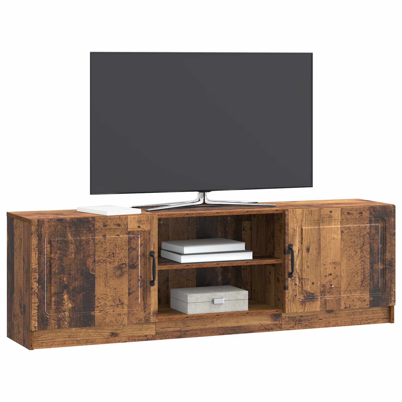 Ντουλάπι TV Παλαιωμένο ξύλο 150 x 31 x 47 εκ Επεξεργασμένο Ξύλο - Pakobazaar