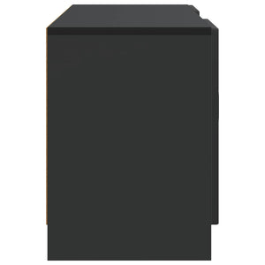 Ντουλάπι TV Μαύρο 102 x 34,5 x 47 εκ Επεξεργασμένο Ξύλο - Pakobazaar