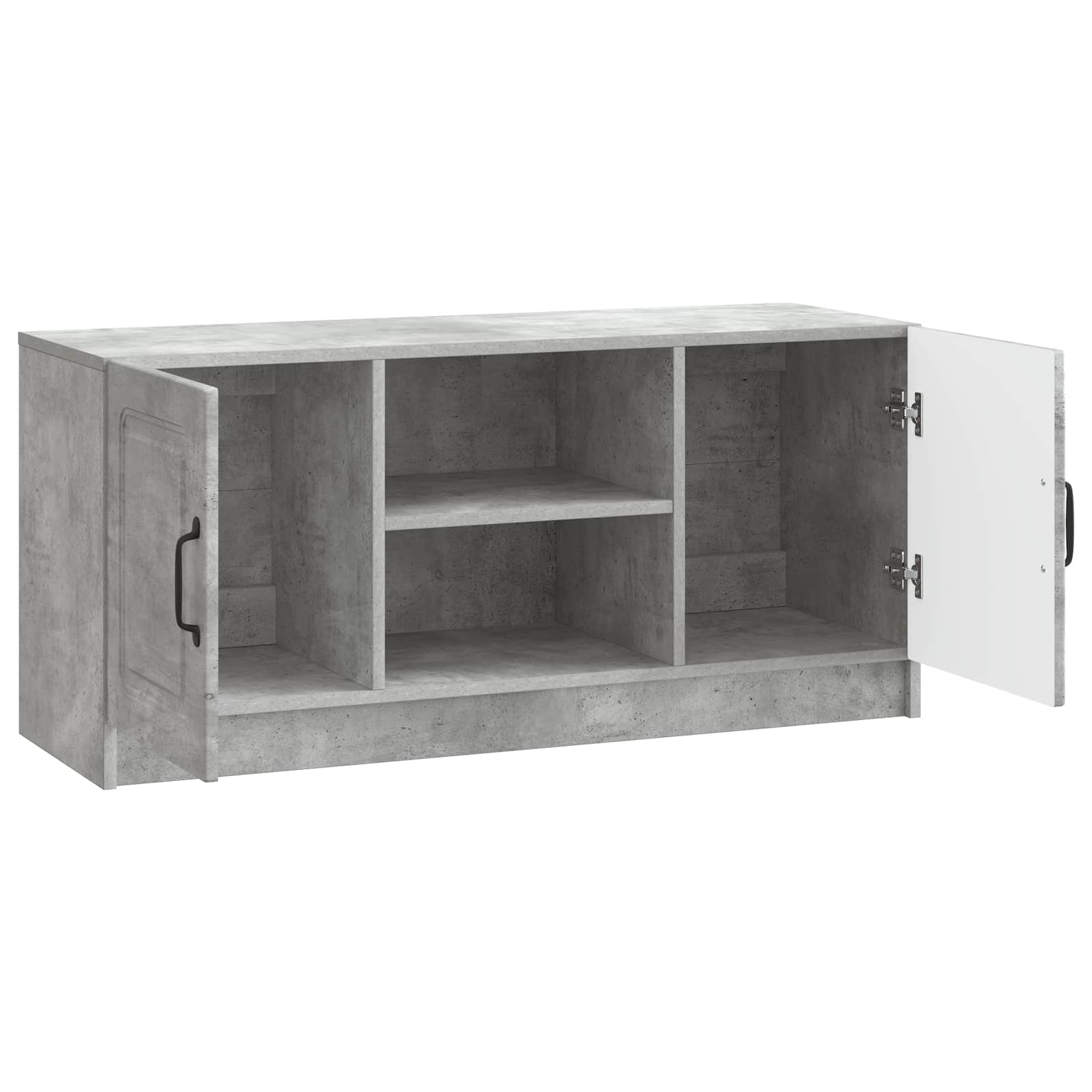 Ντουλάπι TV Γκρι Σκυροδέματος 102 x 34,5 x 47 εκ - Pakobazaar