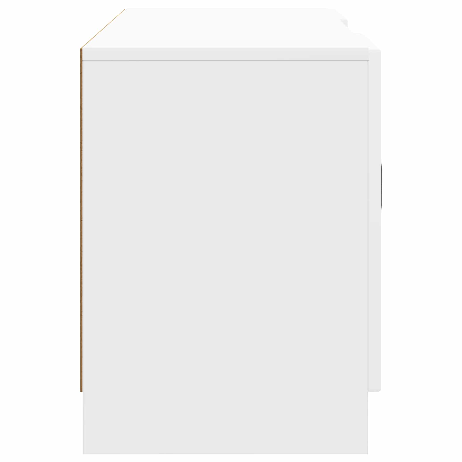 Ντουλάπι TV Γυαλιστερό Λευκό 102 x 34,5 x 47 εκ - Pakobazaar