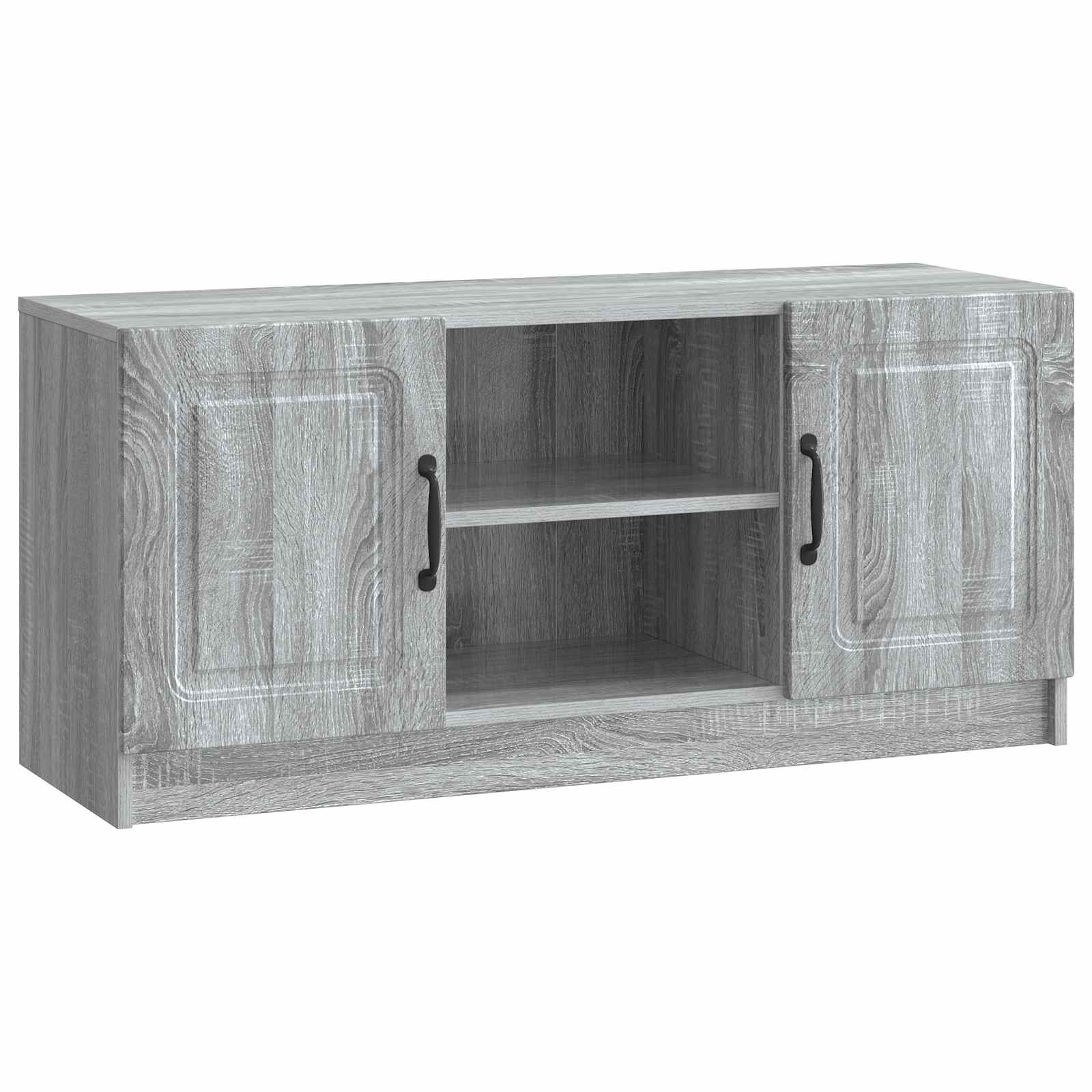 Ντουλάπι TV Γκρι Sonoma 102 x 34,5 x 47 εκ Επεξεργασμένο Ξύλο - Pakobazaar