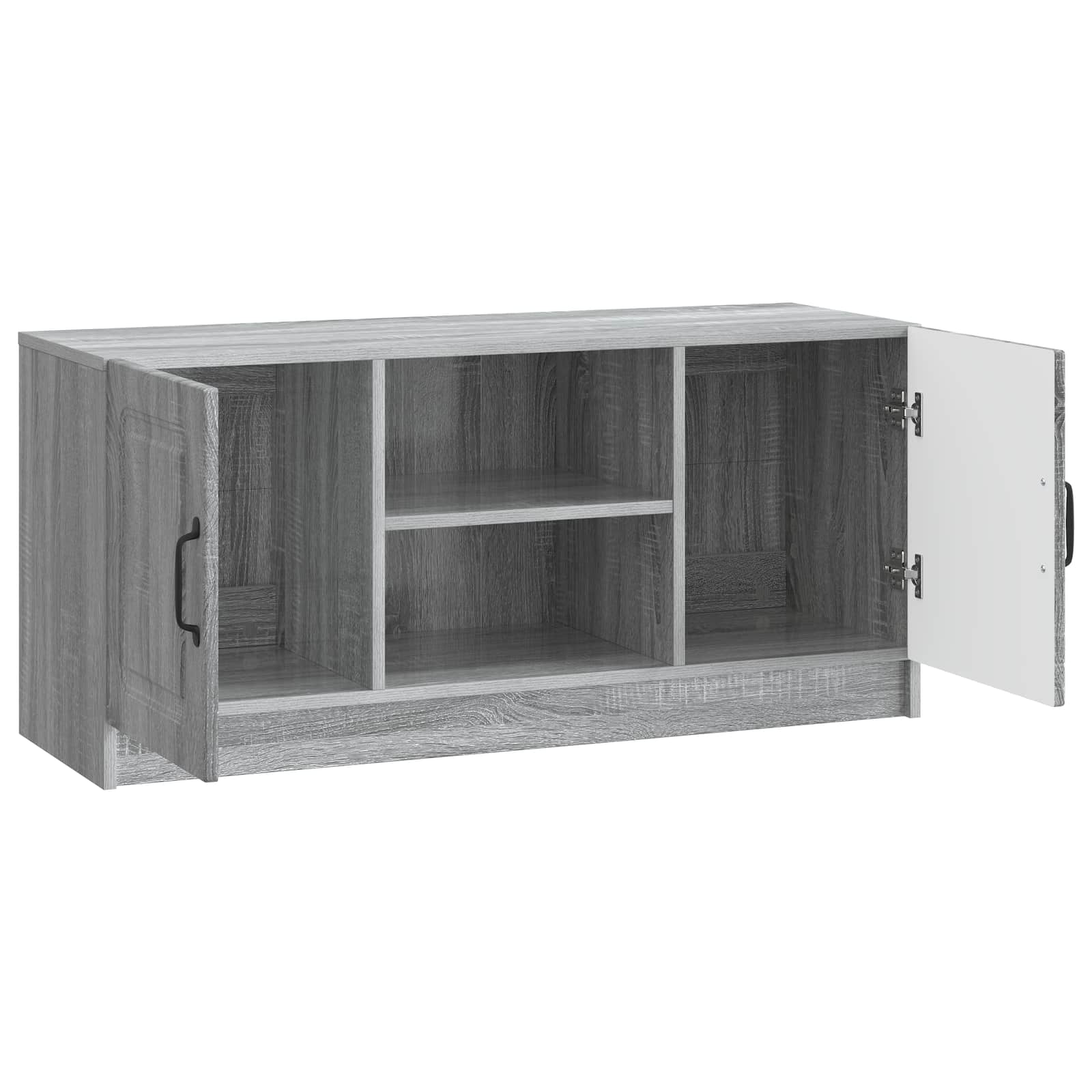 Ντουλάπι TV Γκρι Sonoma 102 x 34,5 x 47 εκ Επεξεργασμένο Ξύλο - Pakobazaar