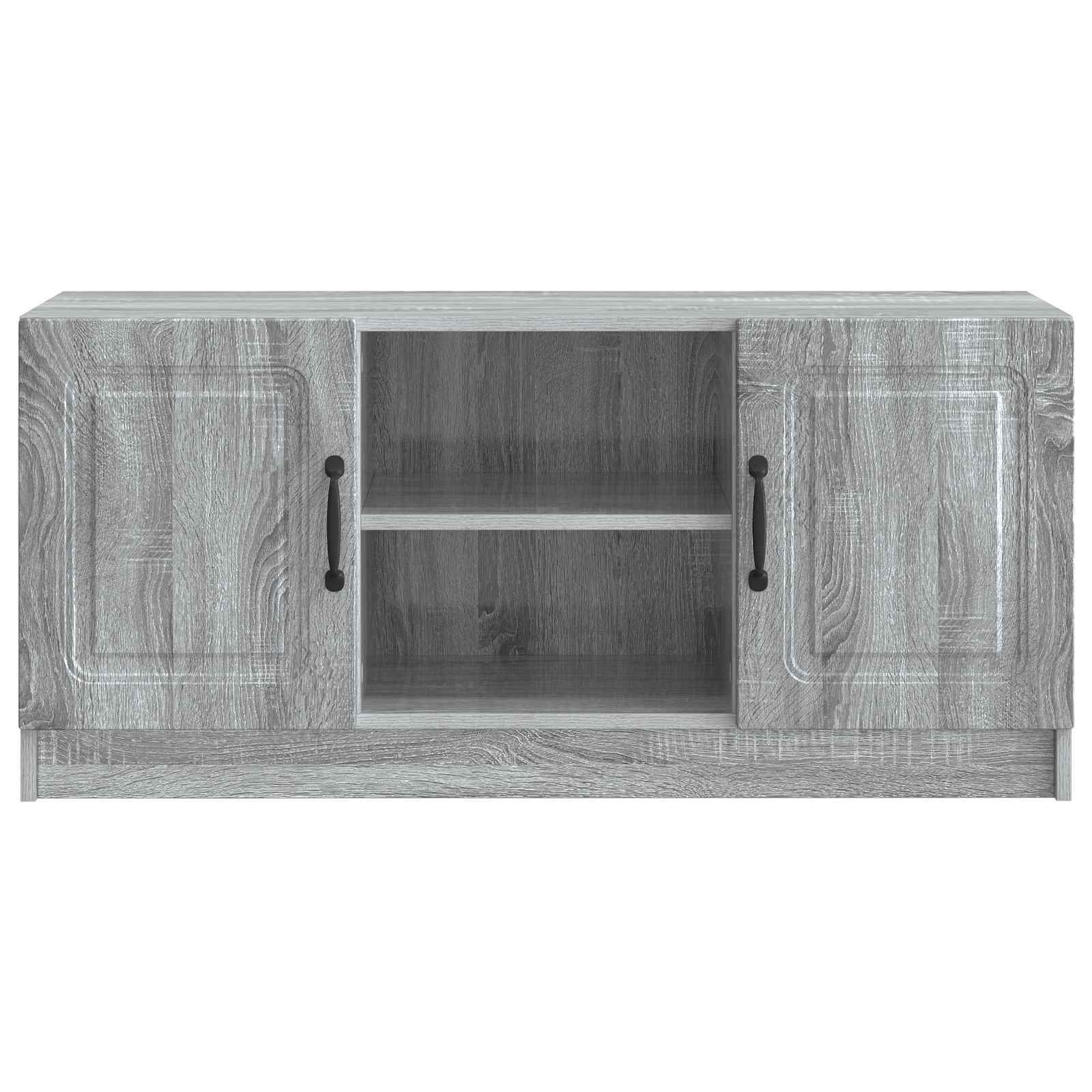 Ντουλάπι TV Γκρι Sonoma 102 x 34,5 x 47 εκ Επεξεργασμένο Ξύλο - Pakobazaar