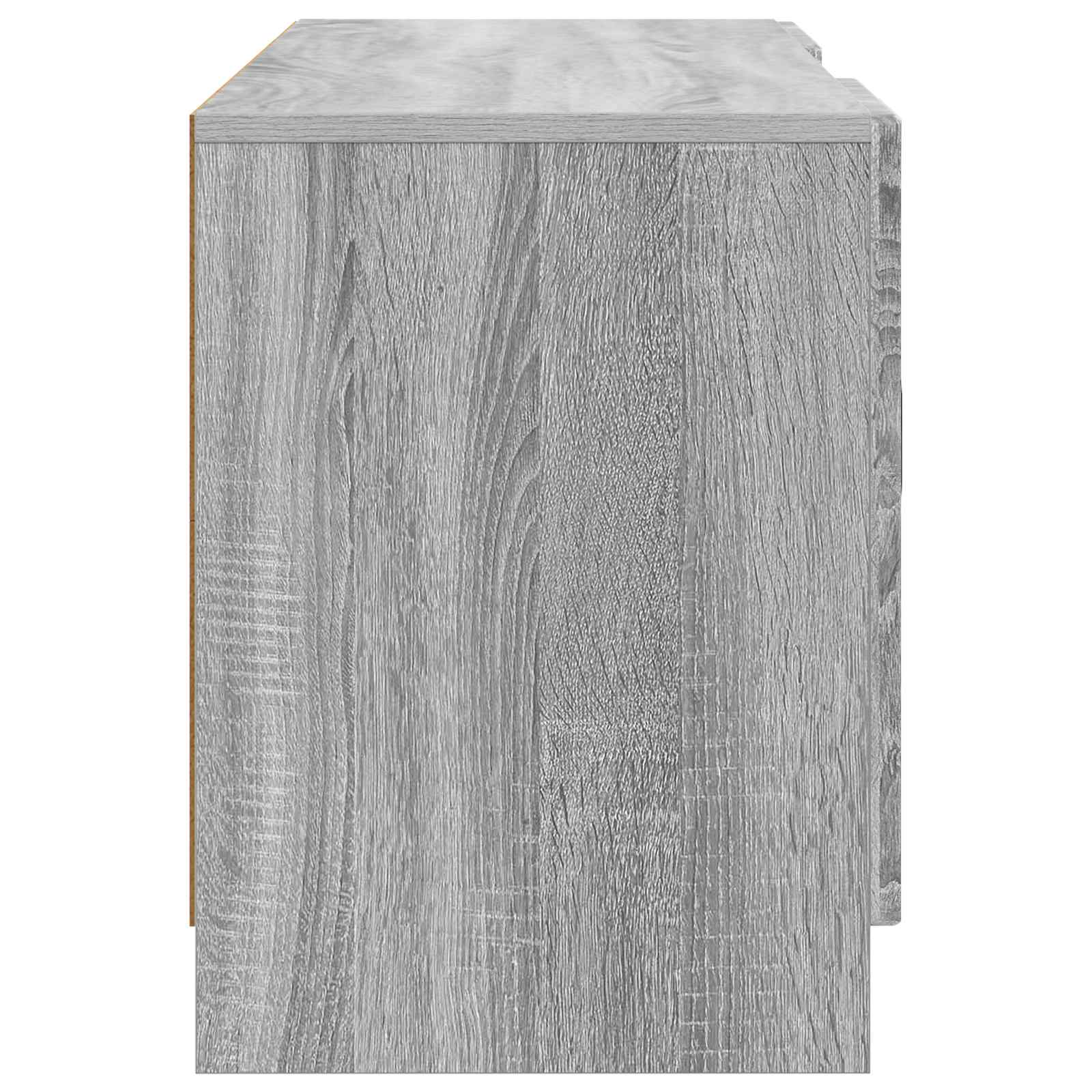 Ντουλάπι TV Γκρι Sonoma 102 x 34,5 x 47 εκ Επεξεργασμένο Ξύλο - Pakobazaar
