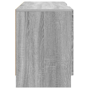 Ντουλάπι TV Γκρι Sonoma 102 x 34,5 x 47 εκ Επεξεργασμένο Ξύλο - Pakobazaar