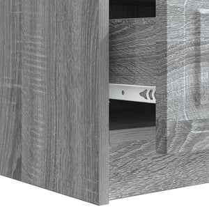 Ντουλάπι TV Γκρι Sonoma 147 x 34,5 x 27 εκ Επεξεργασμένο Ξύλο - Pakobazaar