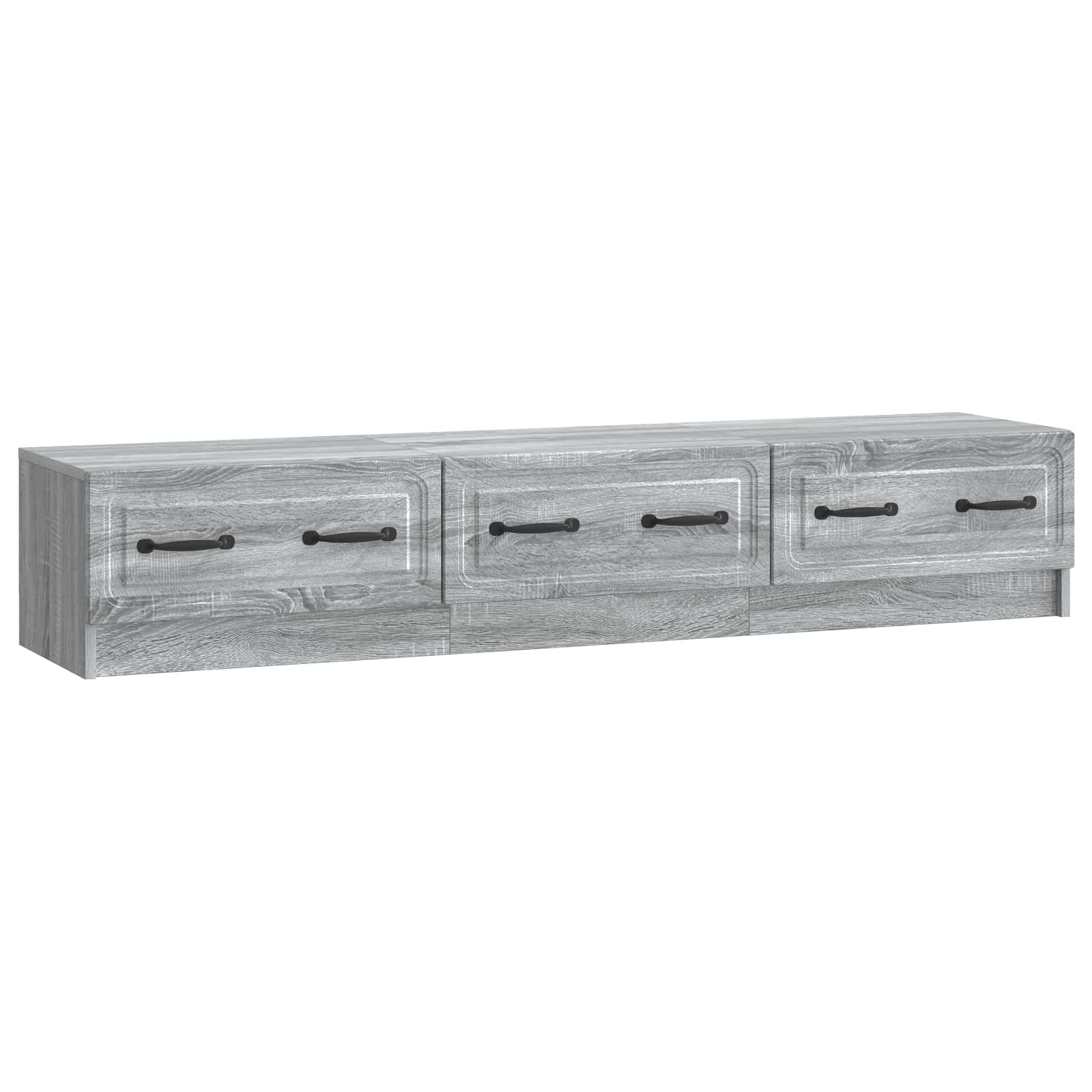 Ντουλάπι TV Γκρι Sonoma 147 x 34,5 x 27 εκ Επεξεργασμένο Ξύλο - Pakobazaar