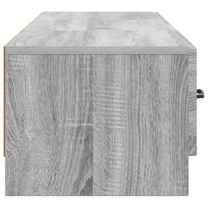 Ντουλάπι TV Γκρι Sonoma 147 x 34,5 x 27 εκ Επεξεργασμένο Ξύλο - Pakobazaar