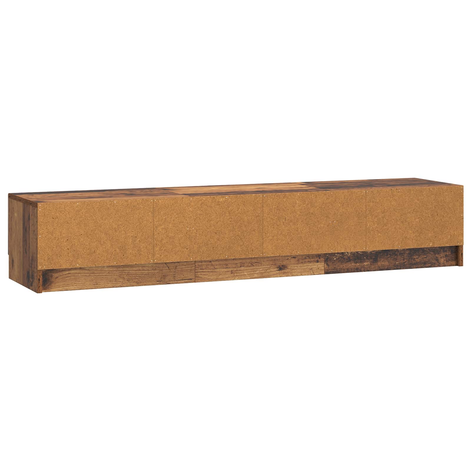 Ντουλάπι TV με συρτάρι Παλαιωμένο ξύλο 147 x 34,5 x 27 εκ - Pakobazaar