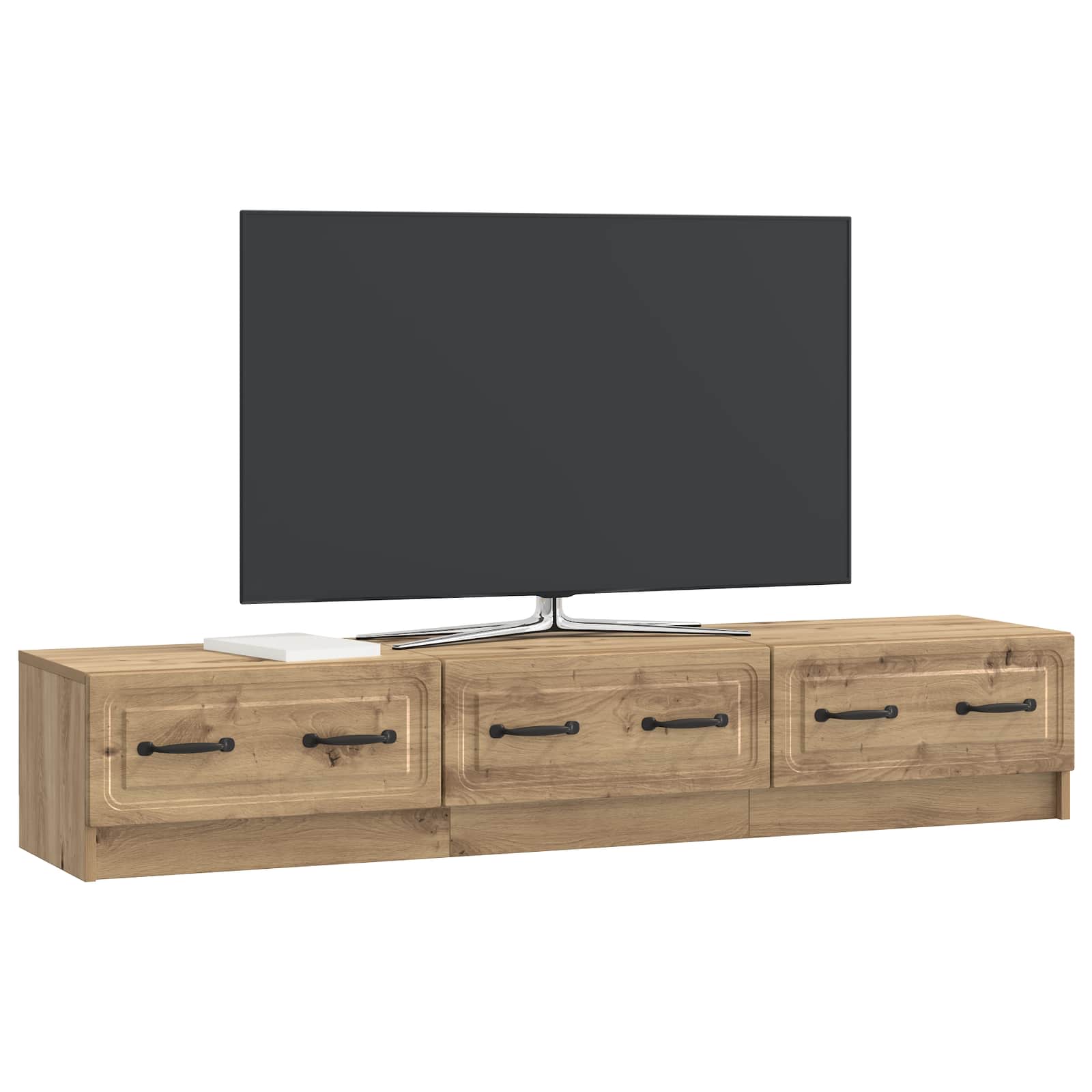 Ντουλάπι TV Artisan Δρυς 147 x 34,5 x 27 εκ Επεξεργασμένο Ξύλο - Pakobazaar