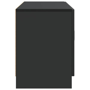 Ντουλάπι TV Μαύρο 99 x 34,5 x 47 εκ Επεξεργασμένο Ξύλο - Pakobazaar