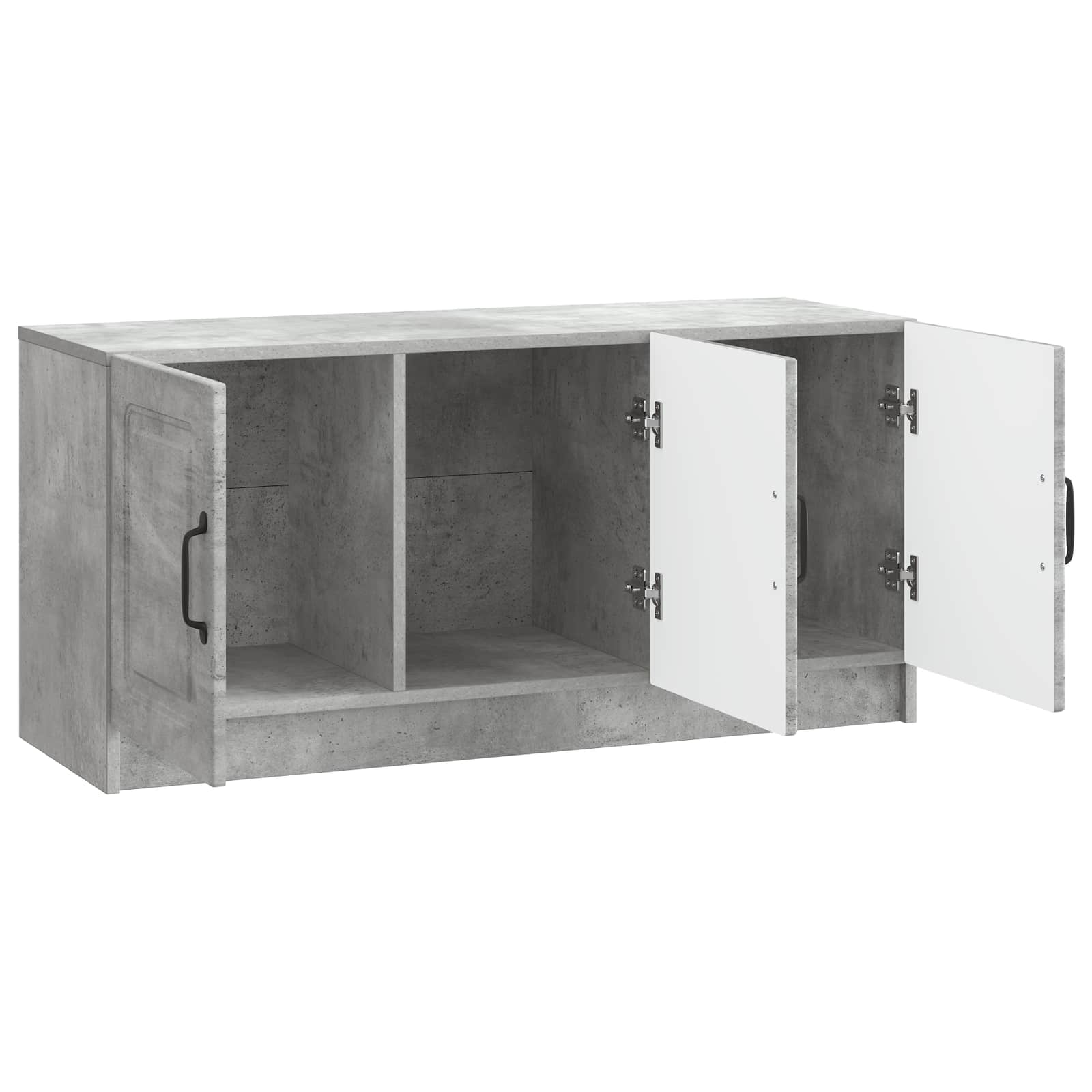 Ντουλάπι TV Γκρι Σκυροδέματος 99 x 34,5 x 47 εκ - Pakobazaar