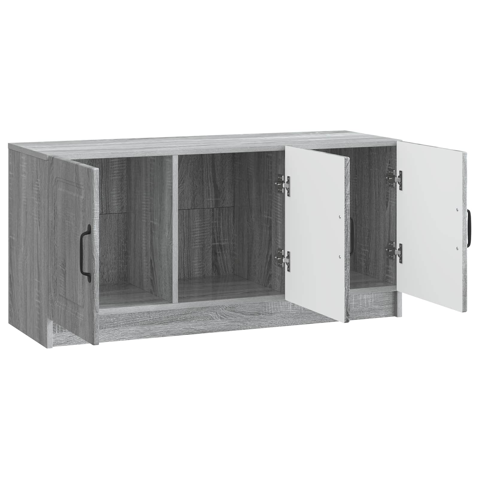 Ντουλάπι TV Γκρι Sonoma 99 x 34,5 x 47 εκ Επεξεργασμένο Ξύλο - Pakobazaar