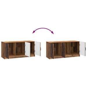 Ντουλάπι TV Παλαιωμένο ξύλο 99 x 34,5 x 47 εκ - Pakobazaar