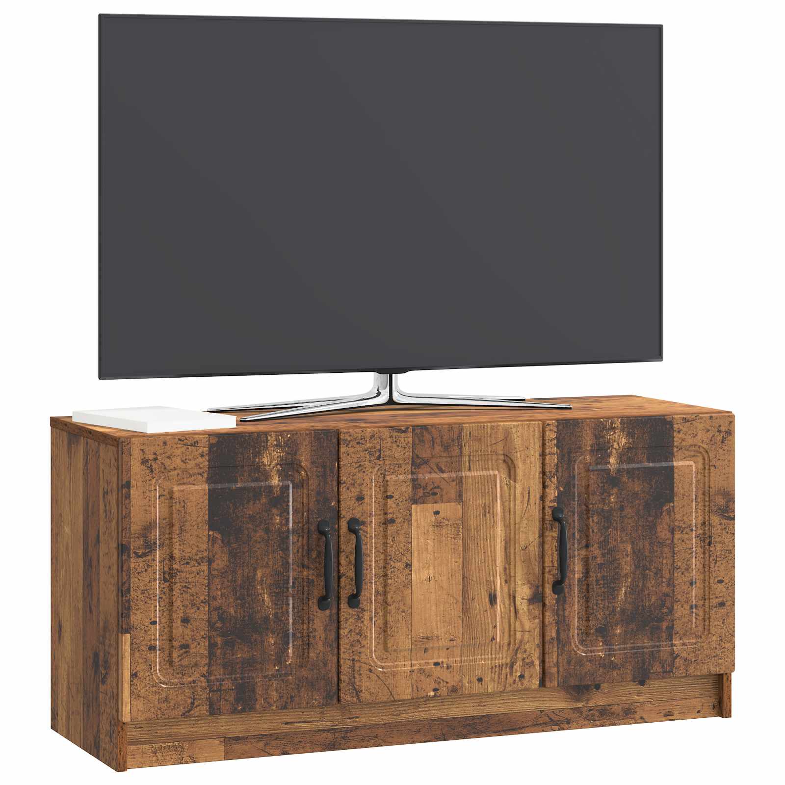 Ντουλάπι TV Παλαιωμένο ξύλο 99 x 34,5 x 47 εκ - Pakobazaar