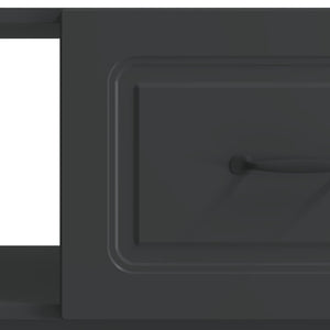 Τραπεζάκι σαλονιού Μαύρο 90 x 50 x 37 εκ Επεξεργασμένο Ξύλο - Pakobazaar