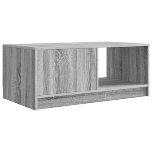 Τραπεζάκι σαλονιού Γκρι Sonoma 90 x 50 x 37 εκ - Pakobazaar