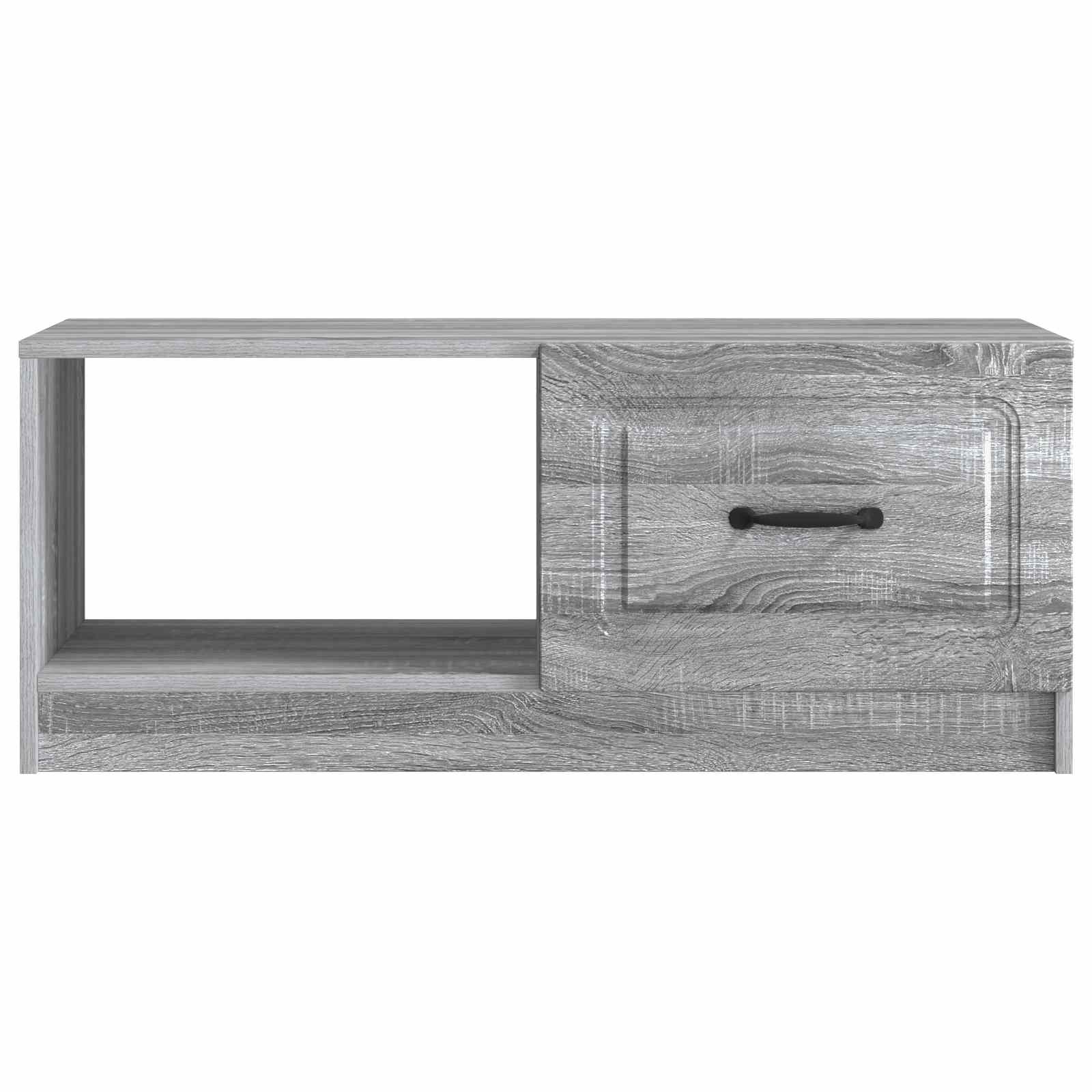 Τραπεζάκι σαλονιού Γκρι Sonoma 90 x 50 x 37 εκ - Pakobazaar
