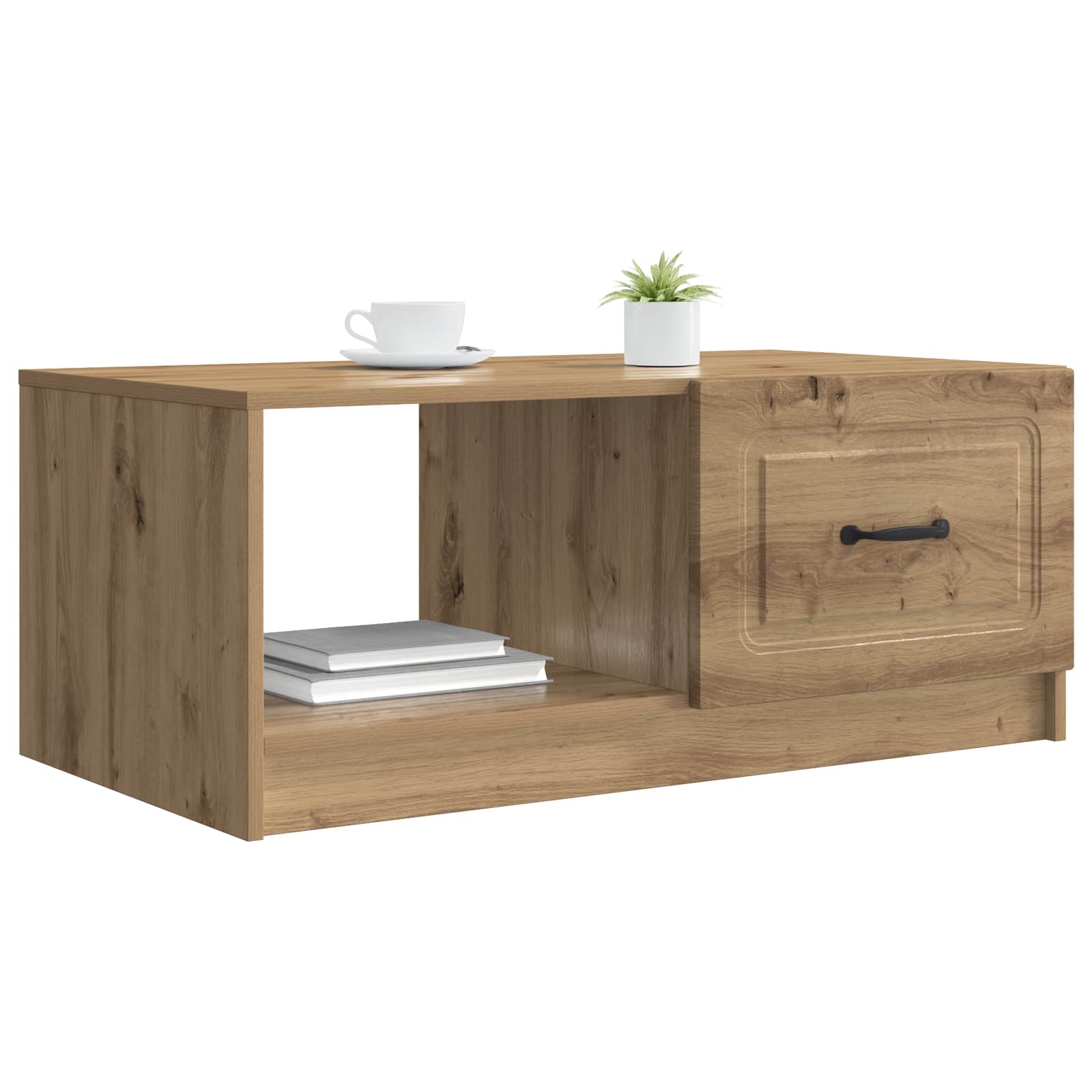 Τραπεζάκι σαλονιού Artisan Δρυς 90 x 50 x 37 εκ - Pakobazaar