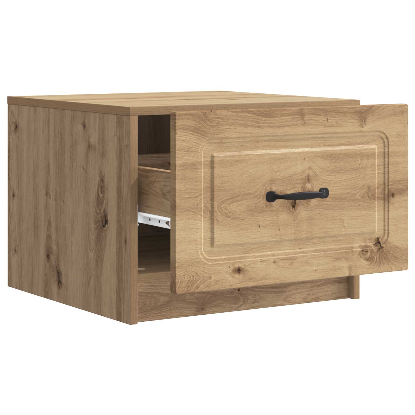 Τραπεζάκι σαλονιού με συρτάρι Artisan Δρυς 49 x 50 x 37 εκ. - Pakobazaar