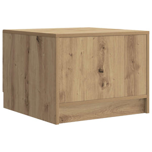 Τραπεζάκι σαλονιού με συρτάρι Artisan Δρυς 49 x 50 x 37 εκ. - Pakobazaar