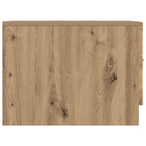 Τραπεζάκι σαλονιού με συρτάρι Artisan Δρυς 49 x 50 x 37 εκ. - Pakobazaar