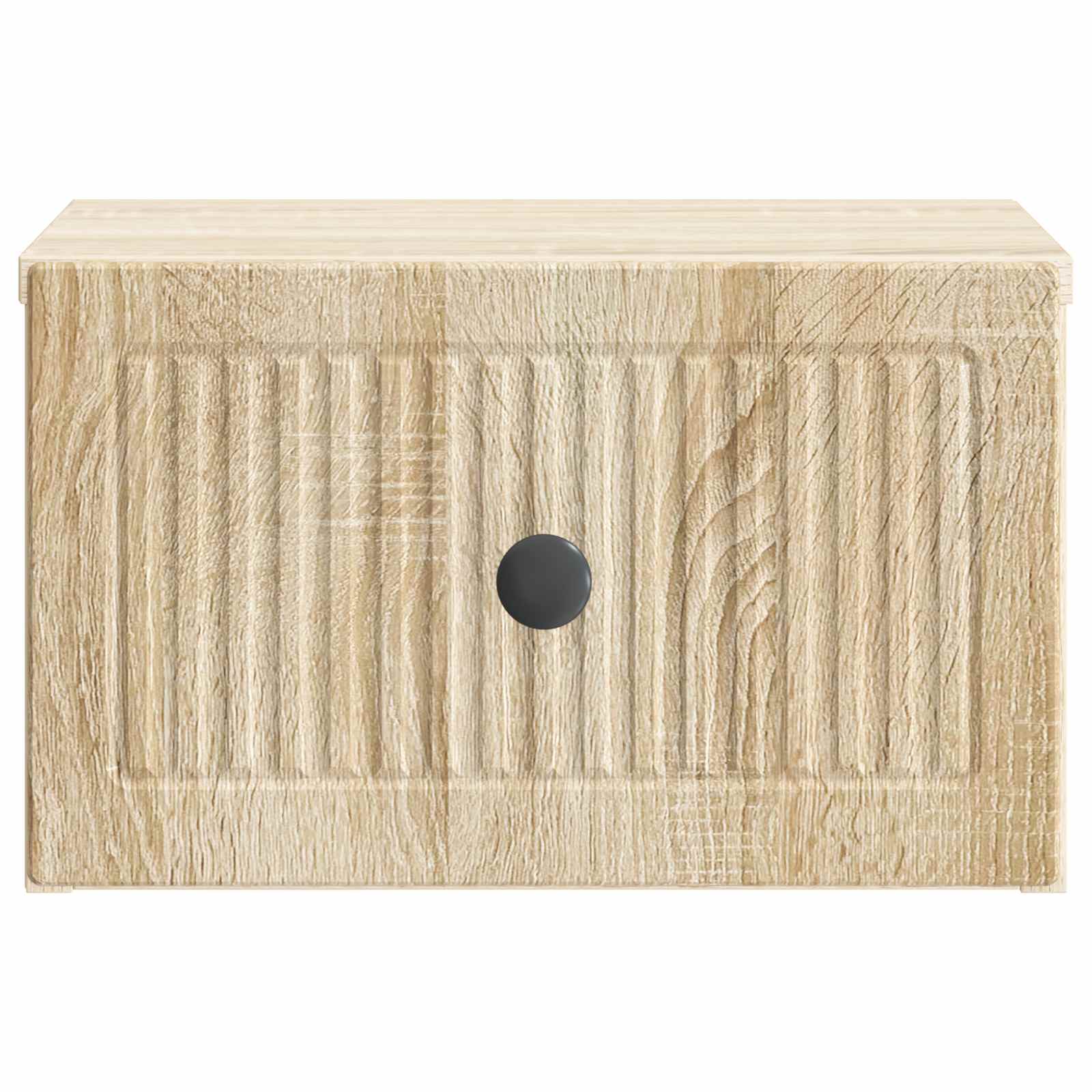 Τοίχου Κρεμαστό Κομοδίνο 2 pcs Sonoma Δρυς 33 x 34,5 x 20 εκ - Pakobazaar