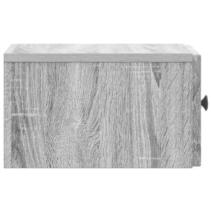 Τοίχου Κρεμαστό Κομοδίνο 2 pcs Γκρι Sonoma 33 x 34,5 x 20 εκ - Pakobazaar