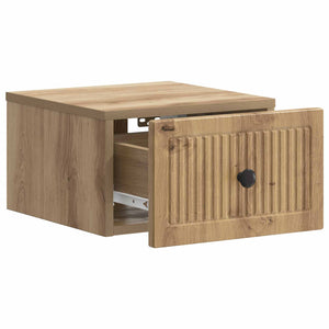 Τοίχου Κρεμαστό Κομοδίνο 2 pcs Artisan Δρυς 33 x 34,5 x 20 εκ - Pakobazaar