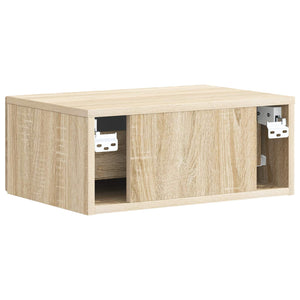 Κομοδίνο με συρτάρι 2 pcs Sonoma Δρυς 49 x 34,5 x 20 εκ. - Pakobazaar