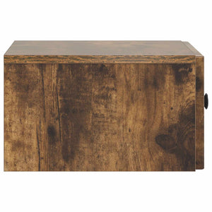 Κομοδίνο 2 pcs Καπνισμένο Ξύλο Δρυός 49 x 34,5 x 20 εκ. - Pakobazaar