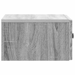 Κομοδίνο με συρτάρι 2 pcs Γκρι Sonoma 49 x 34,5 x 20 εκ. - Pakobazaar