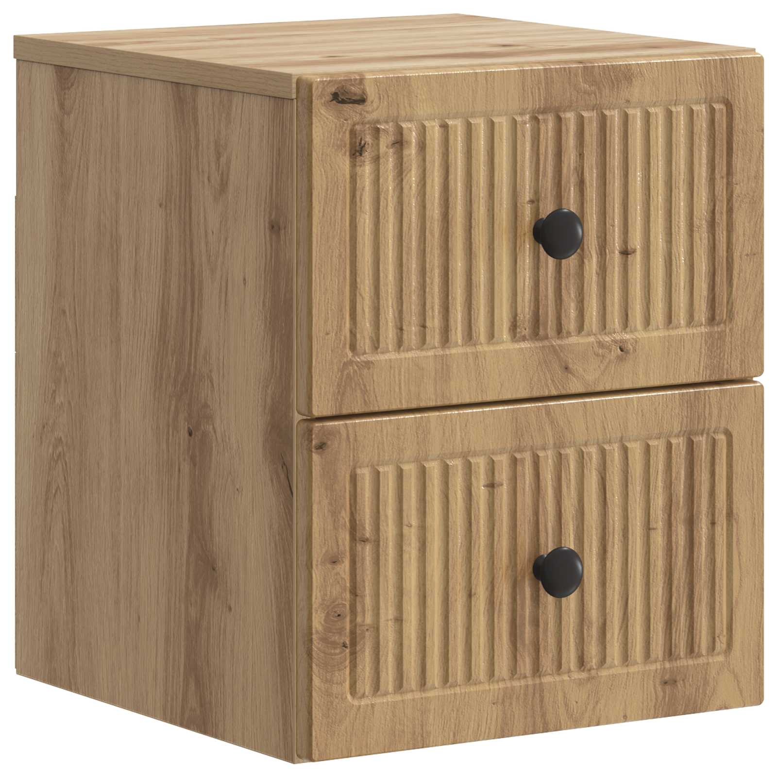 Τοίχου Κρεμαστό Κομοδίνο Artisan Δρυς 33 x 34,5 x 40 εκ - Pakobazaar