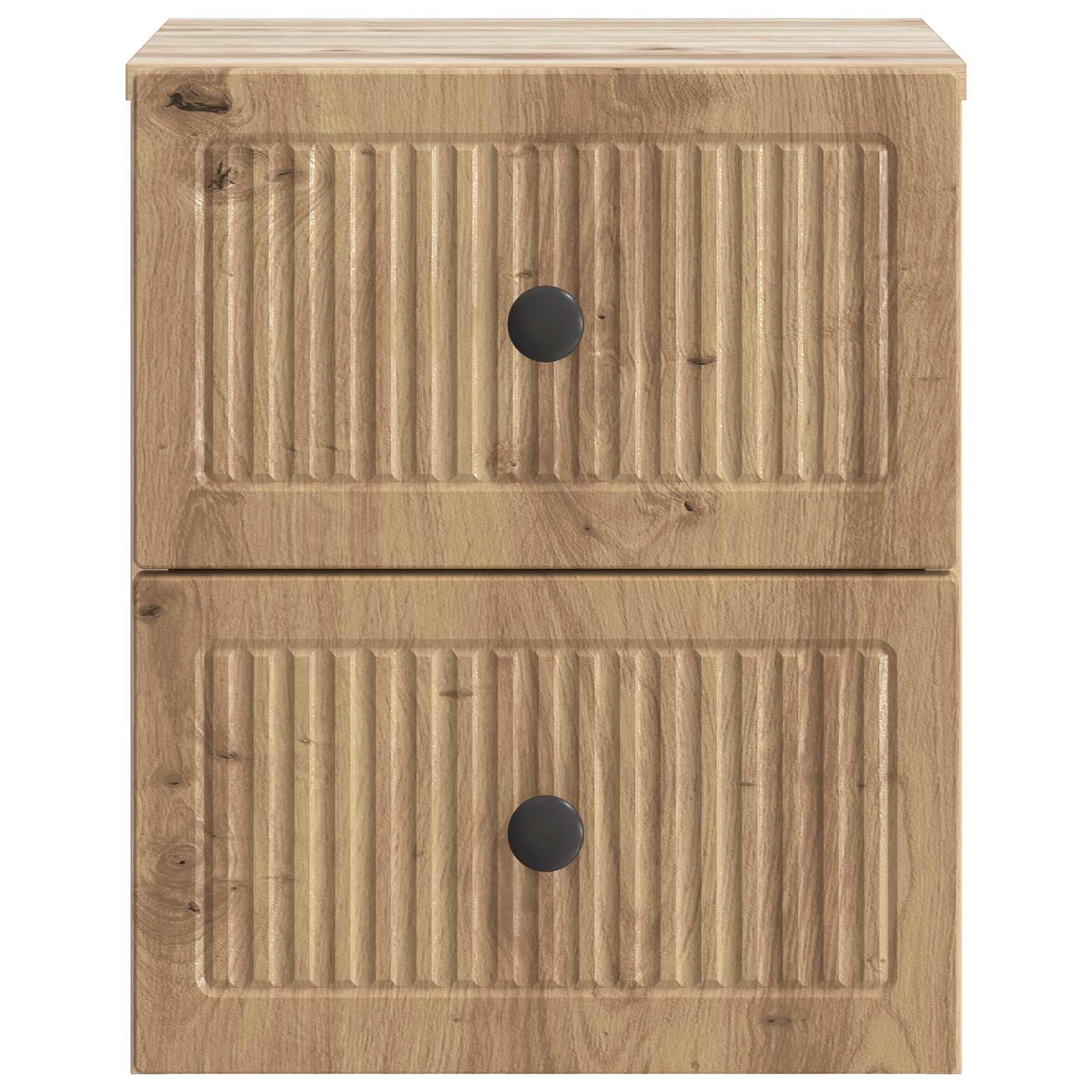 Τοίχου Κρεμαστό Κομοδίνο 2 pcs Artisan Δρυς 33 x 34,5 x 40 εκ - Pakobazaar