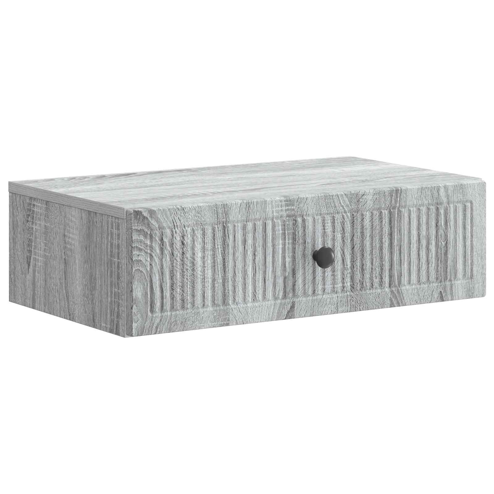 Τραπεζάκι Τοίχου Γκρι Sonoma 59 x 34,5 x 17 εκ. - Pakobazaar