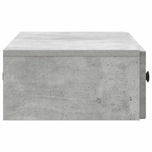 Τραπεζάκι Τοίχου Γκρι Σκυροδέματος 87,5 x 34,5 x 17 εκ. - Pakobazaar