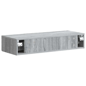 Τραπεζάκι Τοίχου Γκρι Sonoma 87,5 x 34,5 x 17 εκ. - Pakobazaar