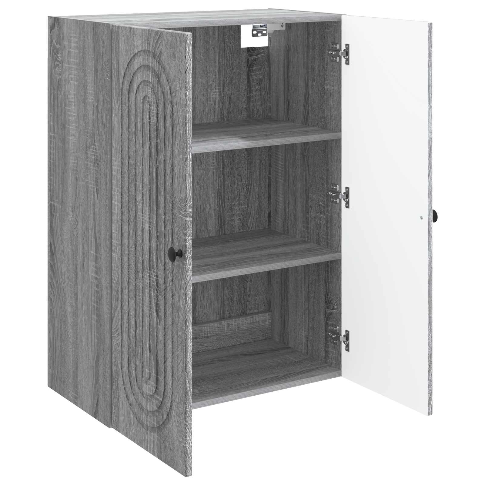 Τοίχου Ντουλάπα Γκρι Sonoma 66 x 34,5 x 90 εκ - Pakobazaar