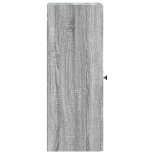 Τοίχου Ντουλάπα Γκρι Sonoma 33 x 34,5 x 90 εκ - Pakobazaar