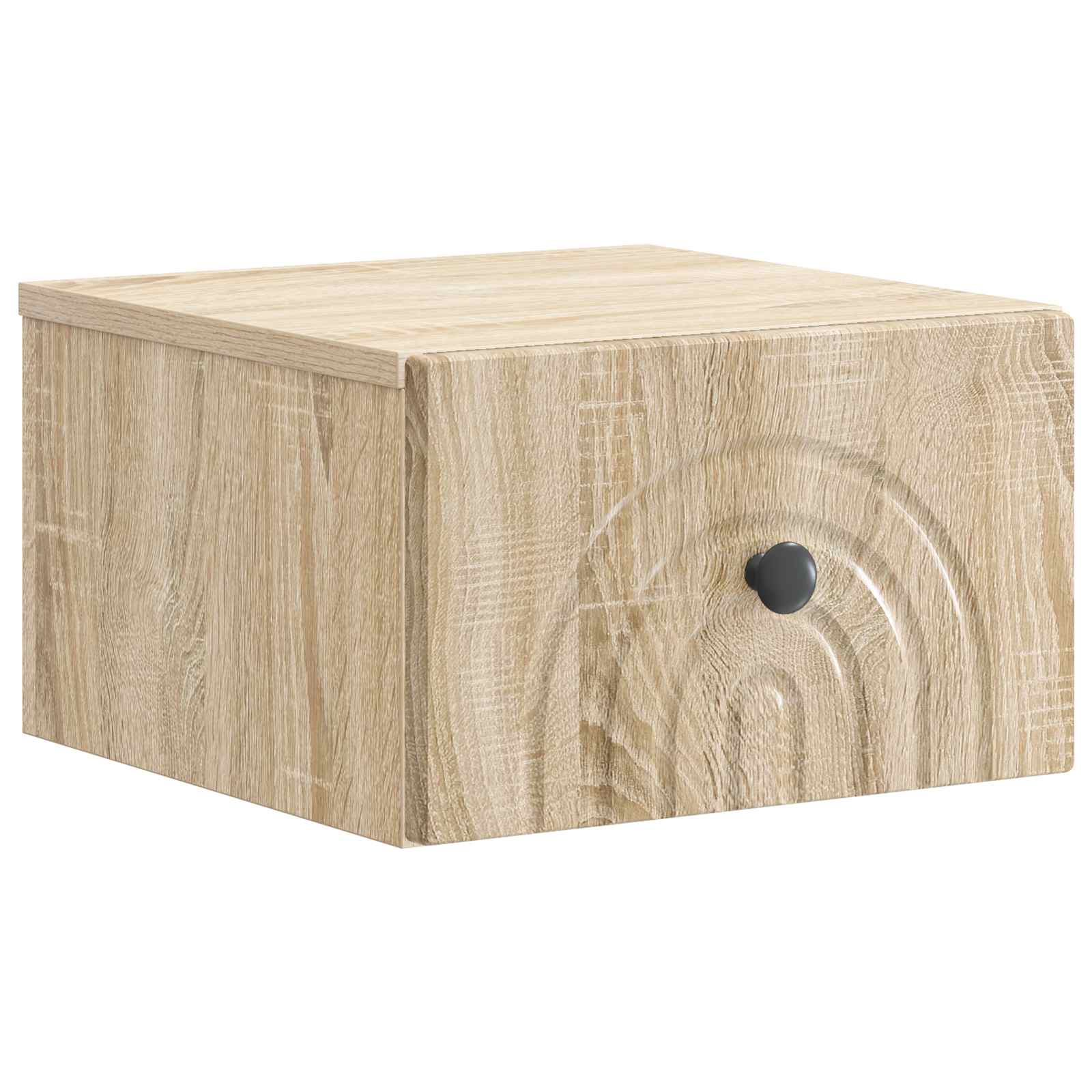 Τοίχου Κρεμαστό Κομοδίνο 2 pcs Sonoma Δρυς 33 x 34,5 x 20 εκ - Pakobazaar