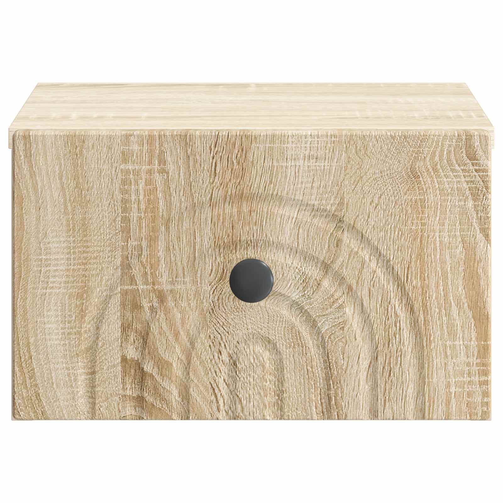 Τοίχου Κρεμαστό Κομοδίνο 2 pcs Sonoma Δρυς 33 x 34,5 x 20 εκ - Pakobazaar