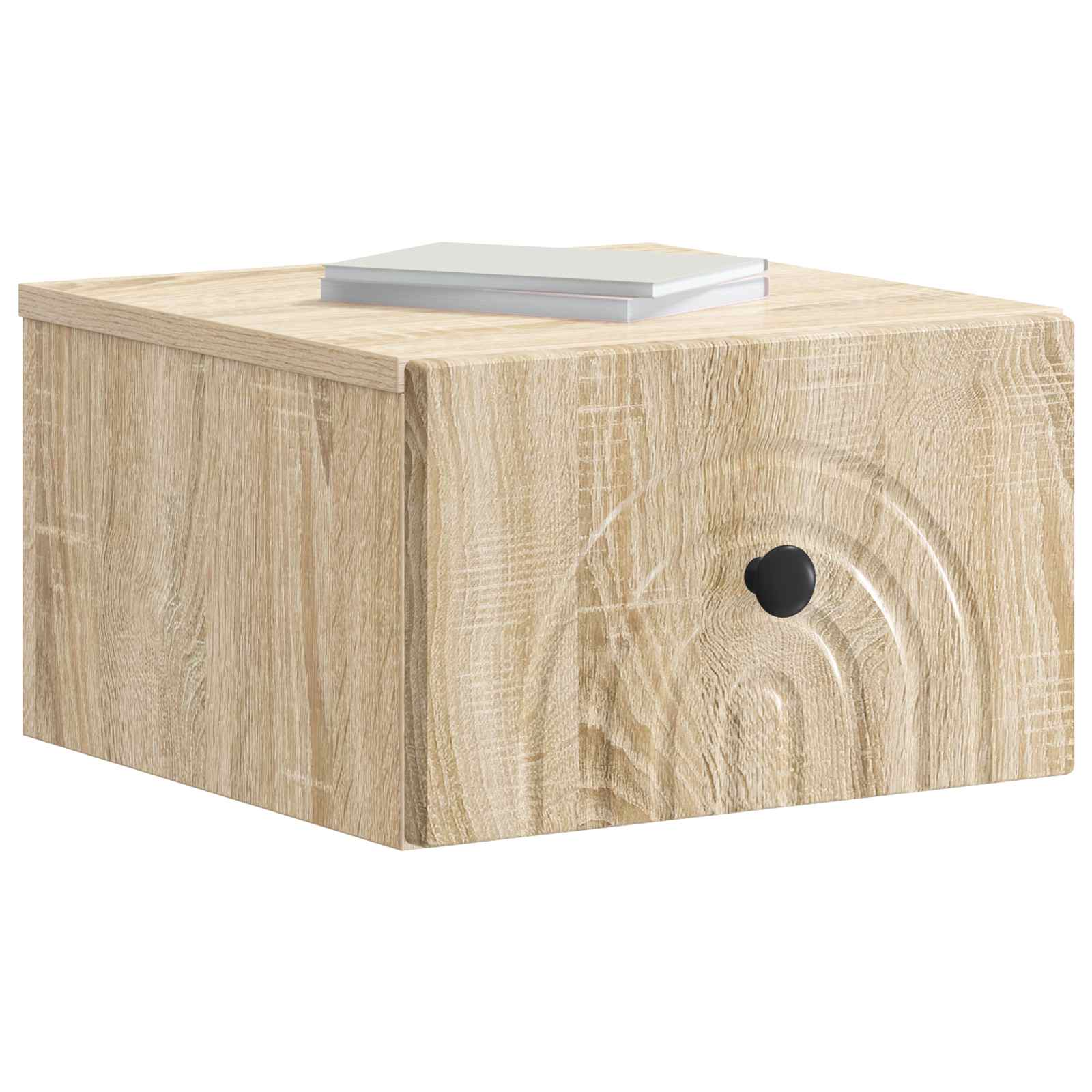 Τοίχου Κρεμαστό Κομοδίνο 2 pcs Sonoma Δρυς 33 x 34,5 x 20 εκ - Pakobazaar