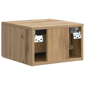 Τοίχου Κρεμαστό Κομοδίνο Artisan Δρυς 33 x 34,5 x 20 εκ - Pakobazaar